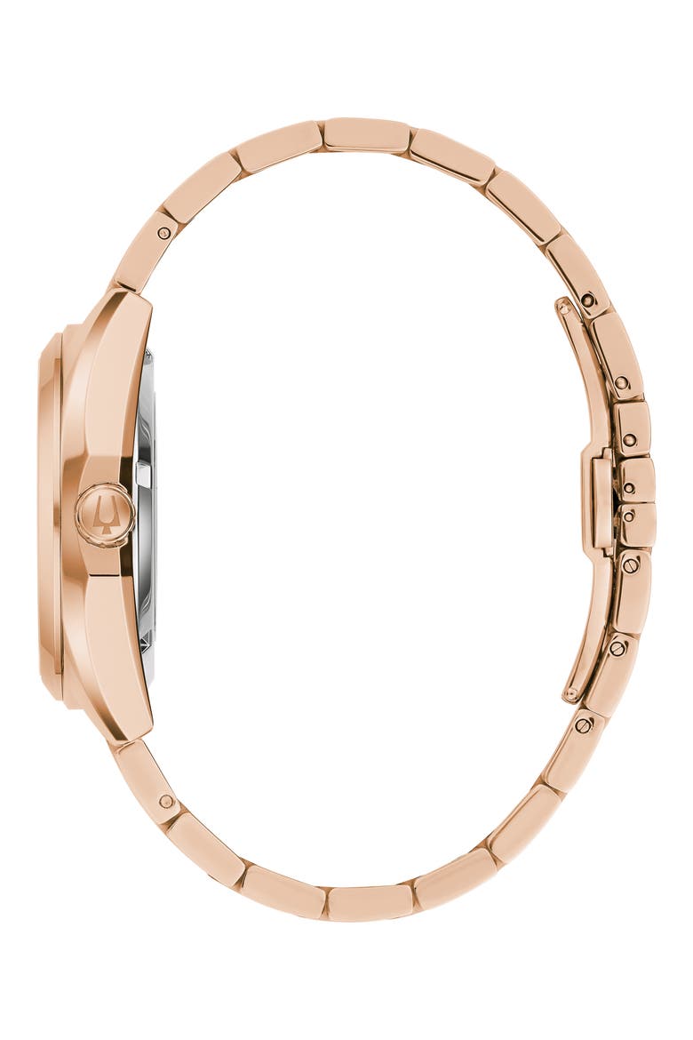 Surveyor Automatic Bracelet Watch, 39mm, Alternate, color, ROSE GOLD-TONE