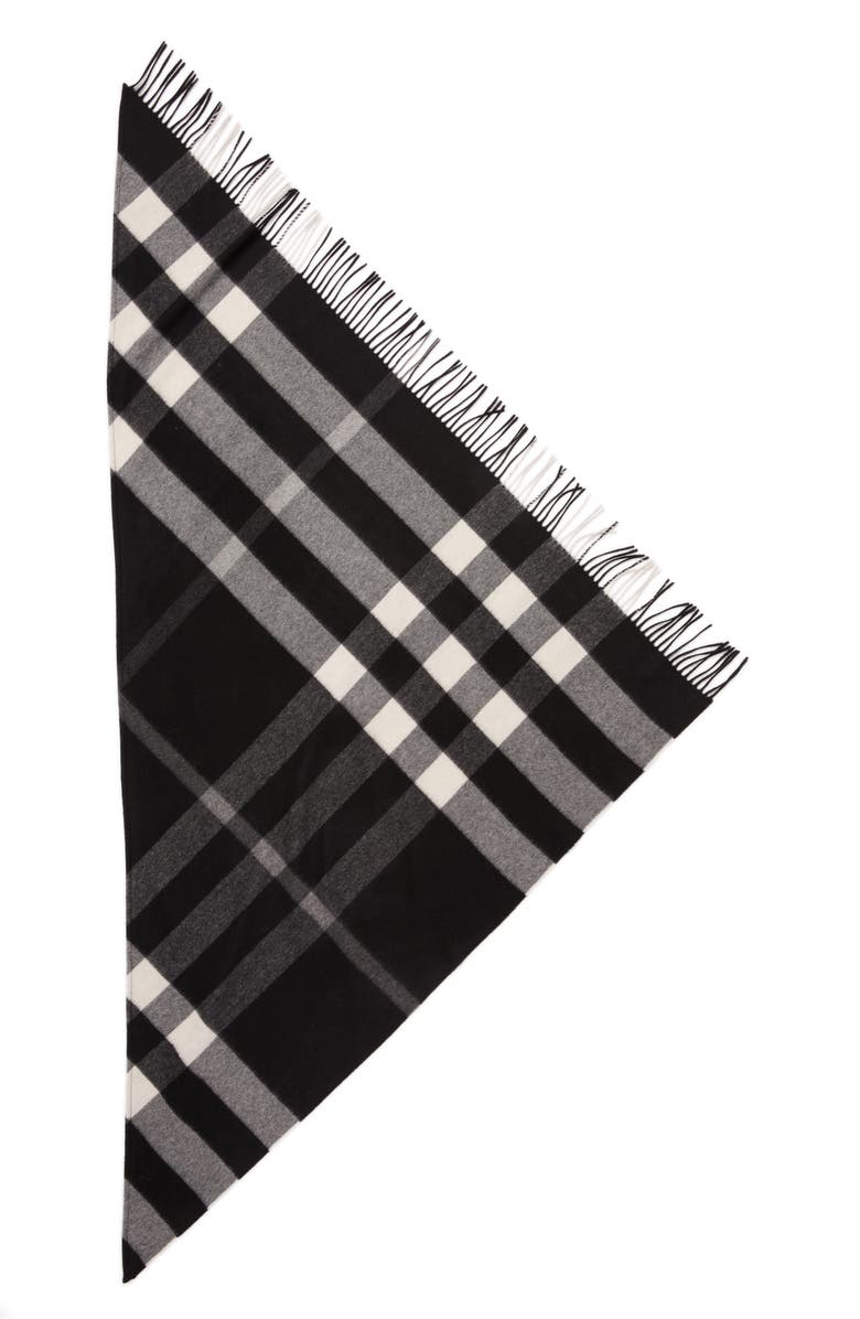 Burberry Mega Check Cashmere Scarf, Main, color, 