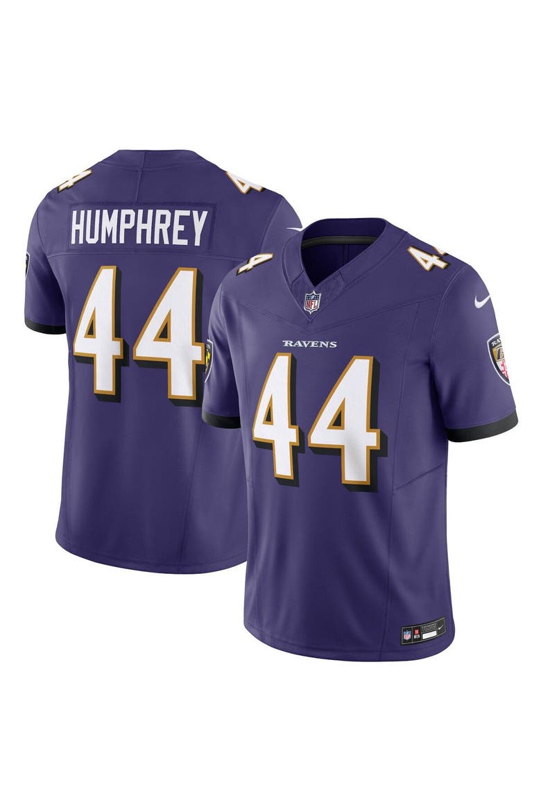 Men's Nike Marlon Humphrey Purple Baltimore Ravens Vapor F.U.S.E. Limited Jersey, Main, color, Purple