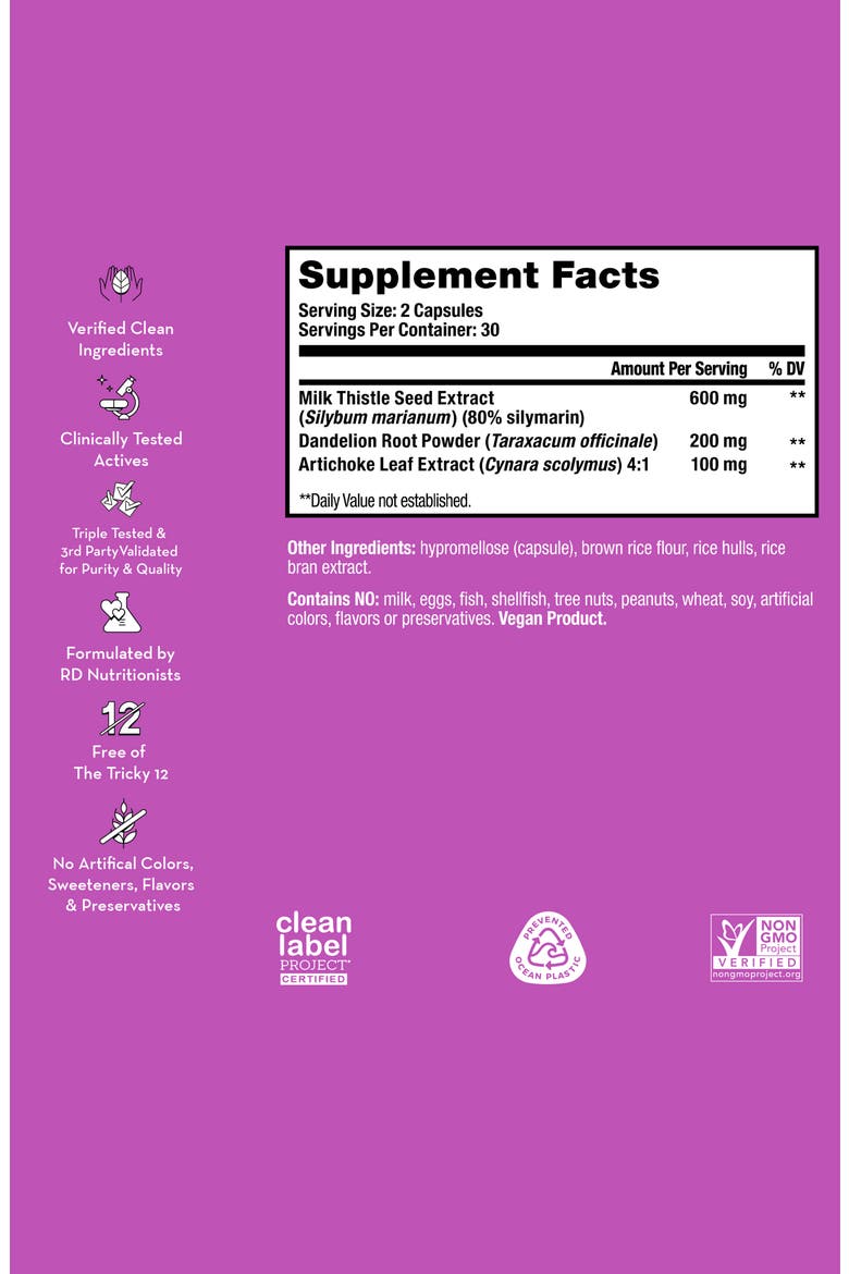 Wing Man™ Supports Liver Detox Supplement, Alternate, color, NO COLOR