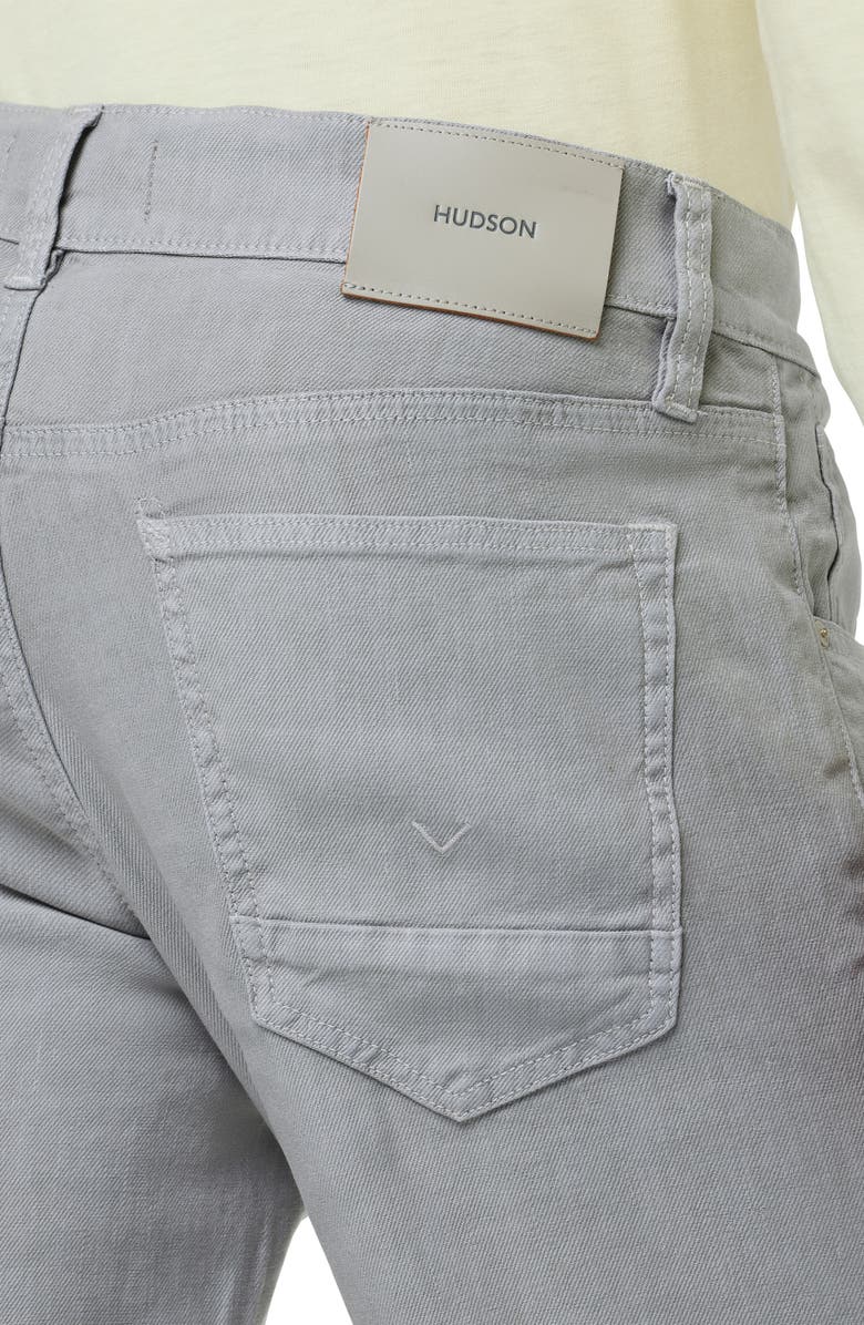 Hudson Jeans Blake Slim Straight Leg Stretch Linen Blend Five Pocket Pants, Alternate, color,