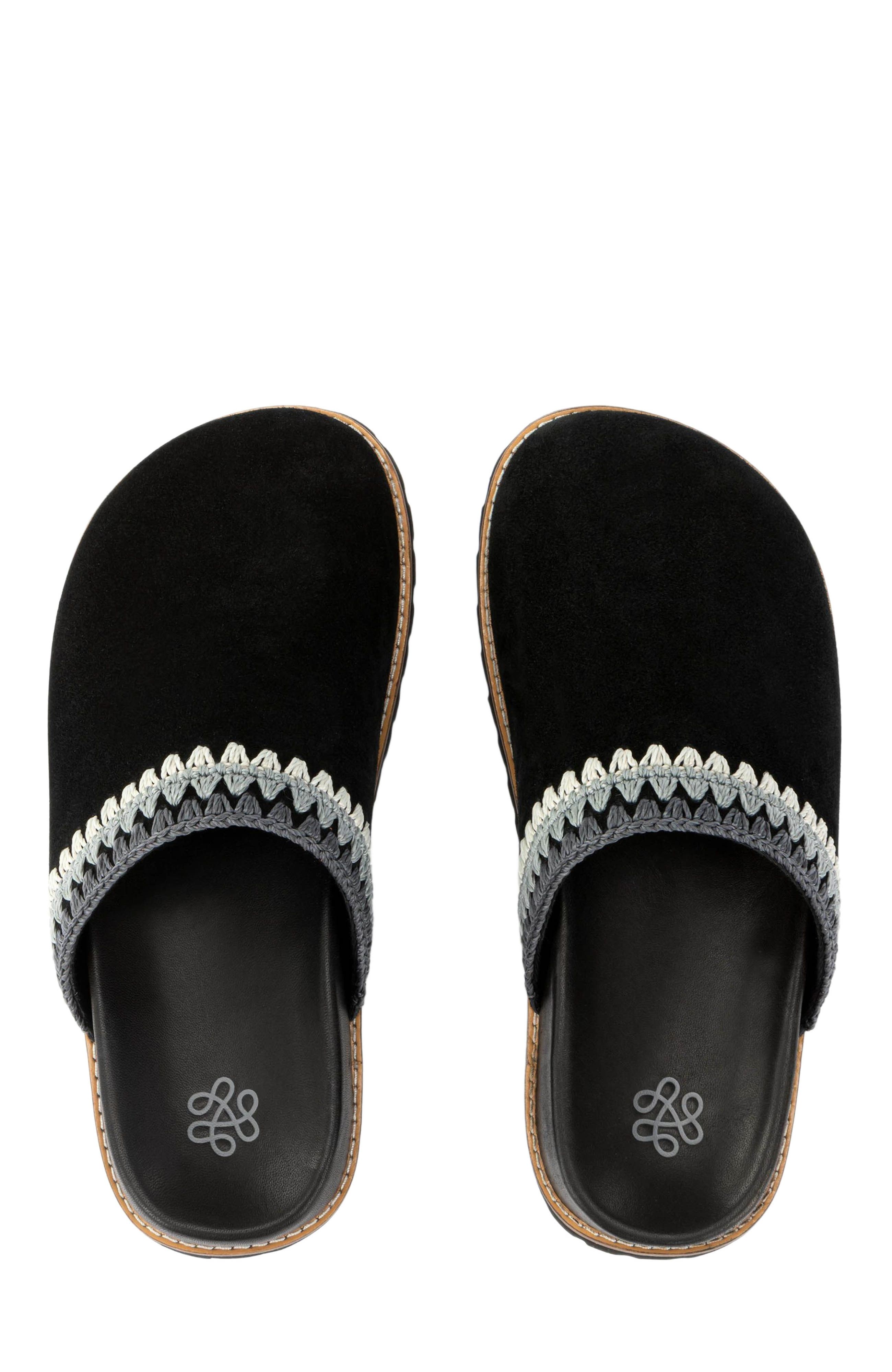 The Sak Bolinas Lug Sole Clog, Alternate, color, Black Seminyak