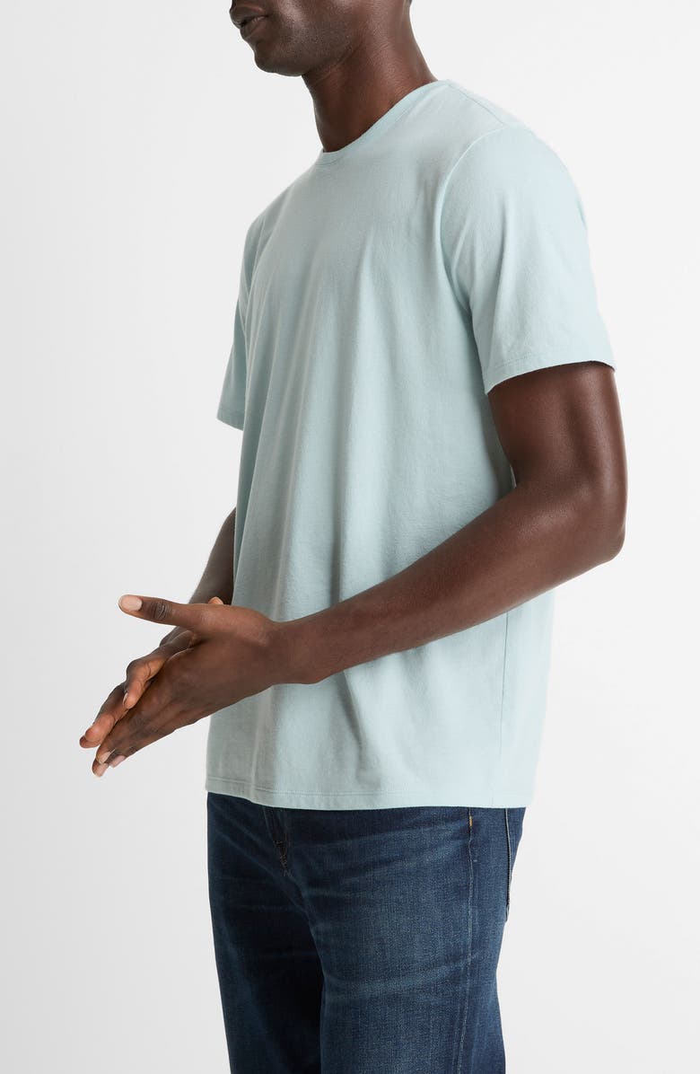 Vince Pima Cotton T-Shirt, Alternate, color, Dark Cascade