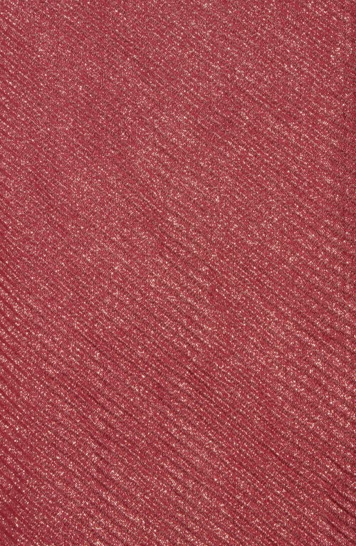 Nordstrom Rack Pleated Occasion Wrap In Burgundy