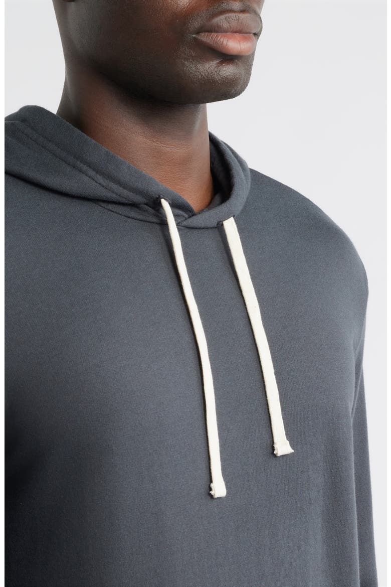 Cotton Blend French Terry Pullover Hoodie, Alternate, color, ASPHALT GREY
