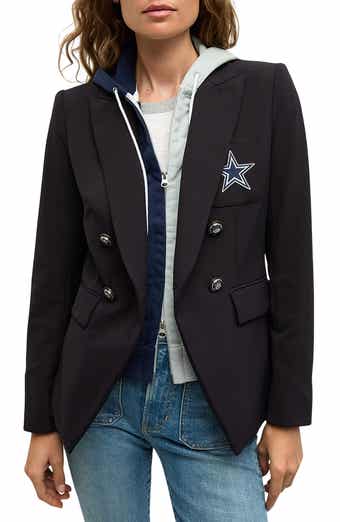 Veronica Beard x NFL Hoodie Dickey Jacket