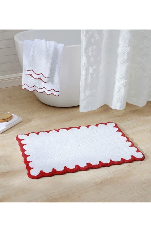 Peri Home Scallop 4-piece Towel Set In White