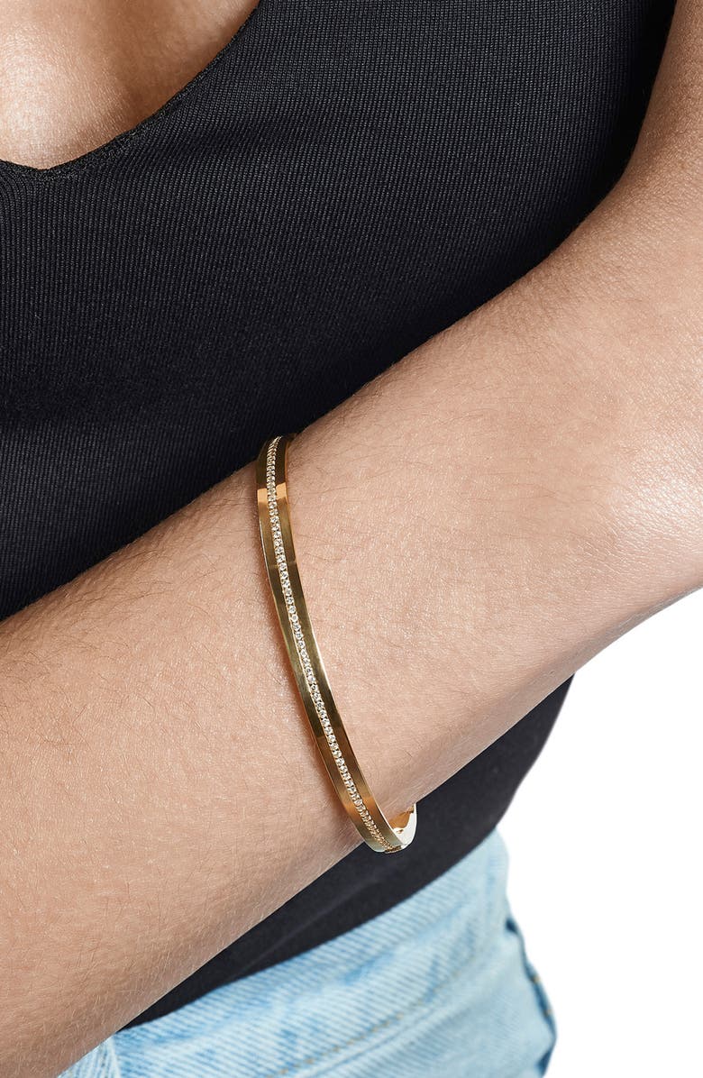 LANA Vanity 14K Gold Diamond Bangle, Alternate, color, 