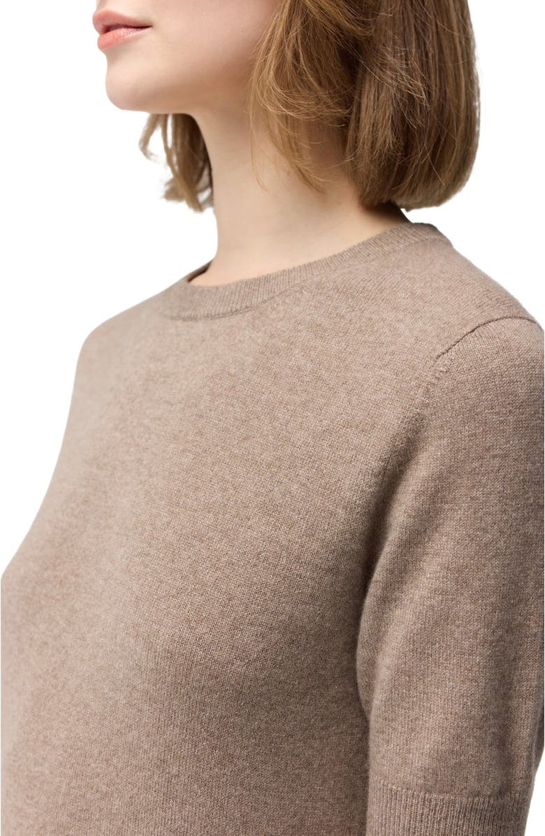 GOBI Mongolian Cashmere Crew Neck Cashmere Top, Alternate, color,