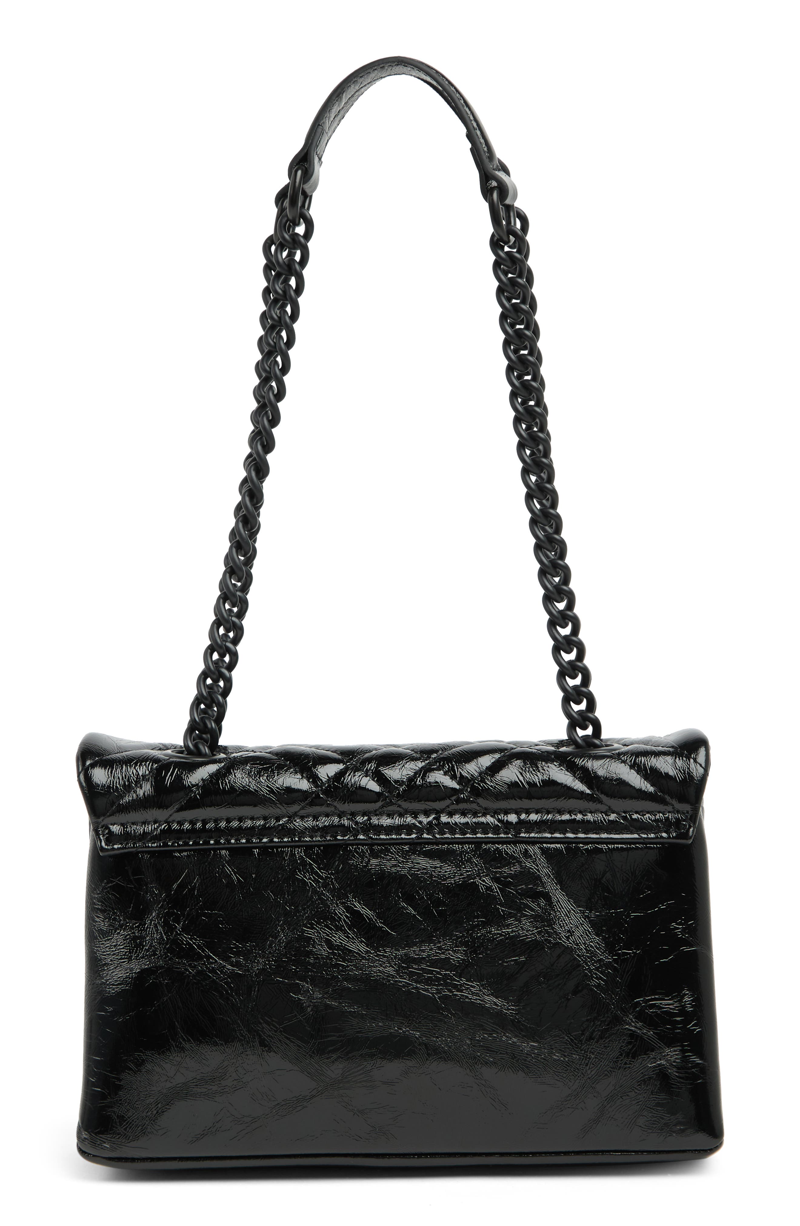 Kurt Geiger London Brixton Lock Drench Shoulder Bag, Alternate, color, Black