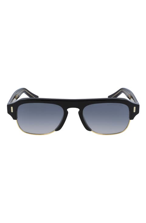 56mm Flat Top Sunglasses