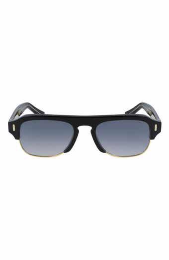 56mm Flat Top Sunglasses