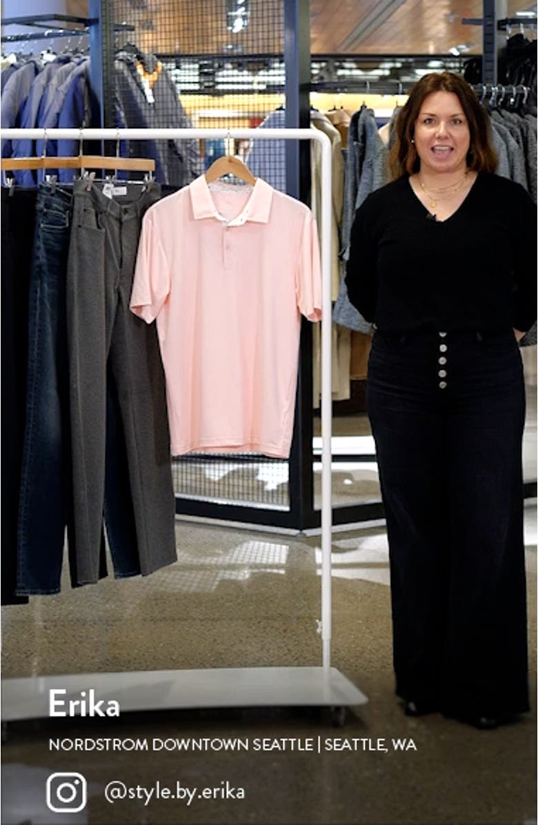 Kirkwood Modern Fit Performance Golf Polo, sales video thumbnail