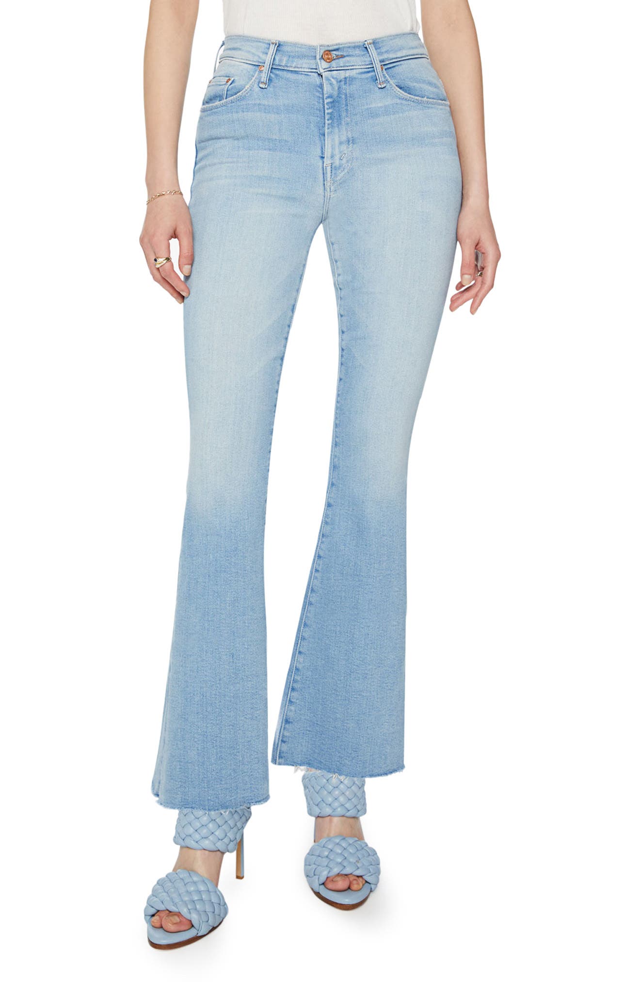 The Weekend Fray Hem Bootcut Jeans
