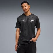 PUMA Men's Puma  Black New Zealand National Team 2026 Home Replica Jersey