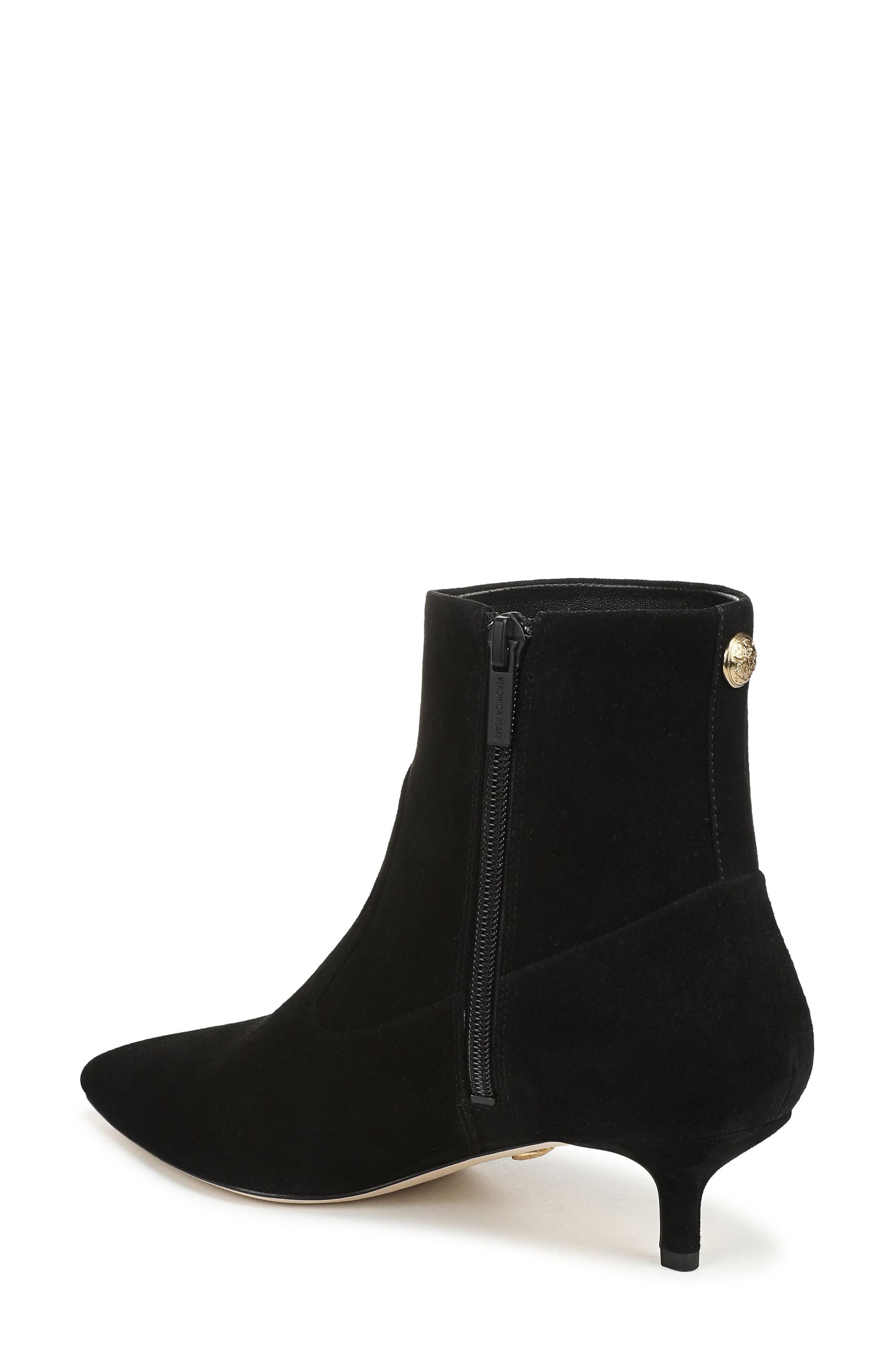 Veronica Beard Laidie Kitten Heel Bootie, Alternate, color, 