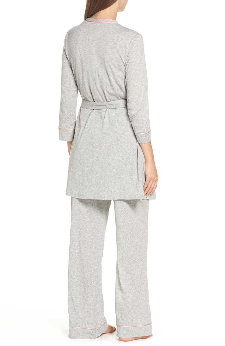 Cosabella Maternity/Nursing Pajamas Set, Alternate, color, 