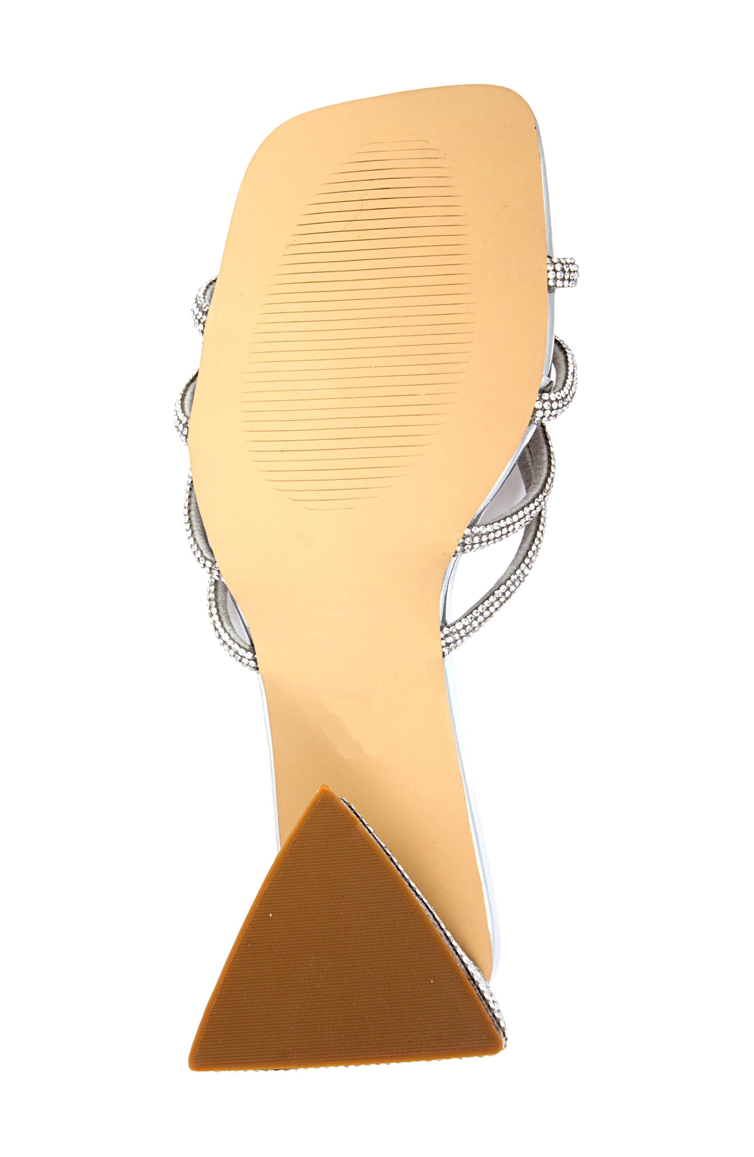 Chic Square Toe Sandal, Alternate, color, SILVER