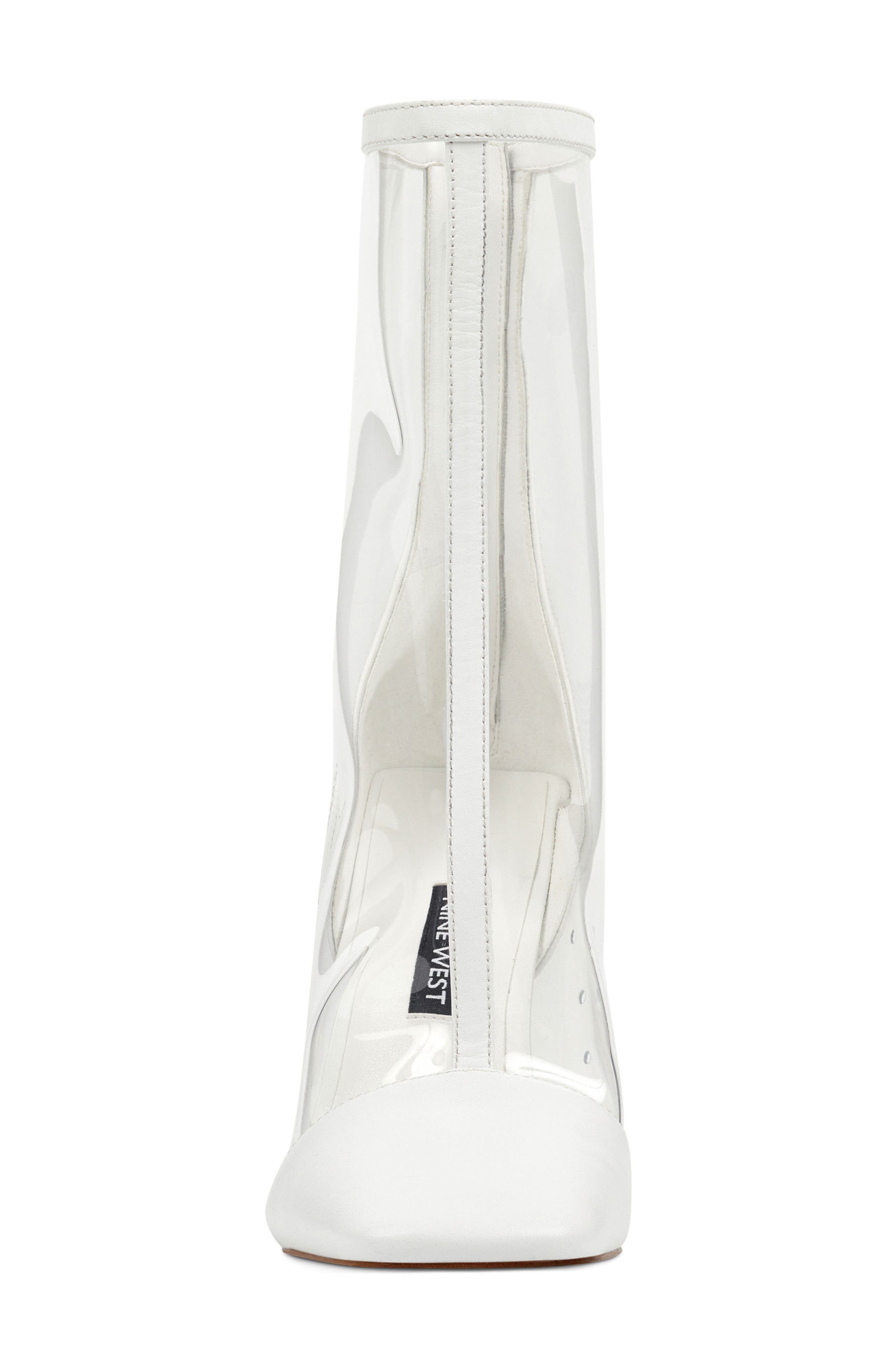 Quitend Boot, Alternate, color, CLEAR/ WHITE