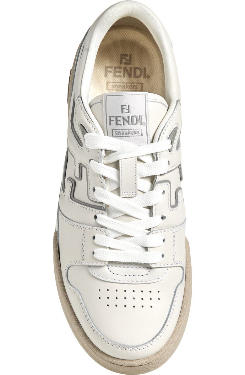 Fendi FF Match Sneaker, Alternate, color, Bia/Bia/Gri Ch/Gri C