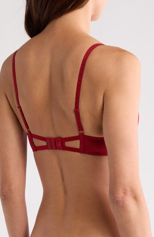 Savage X Fenty Microfiber T-shirt Bra In Red