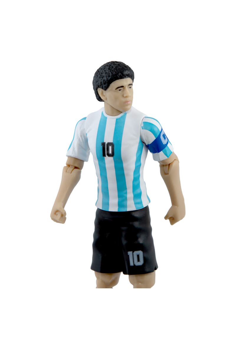 Sockers Legends Diego Maradona Argentina 8" Soccer Action Figure, Alternate, color, Blue
