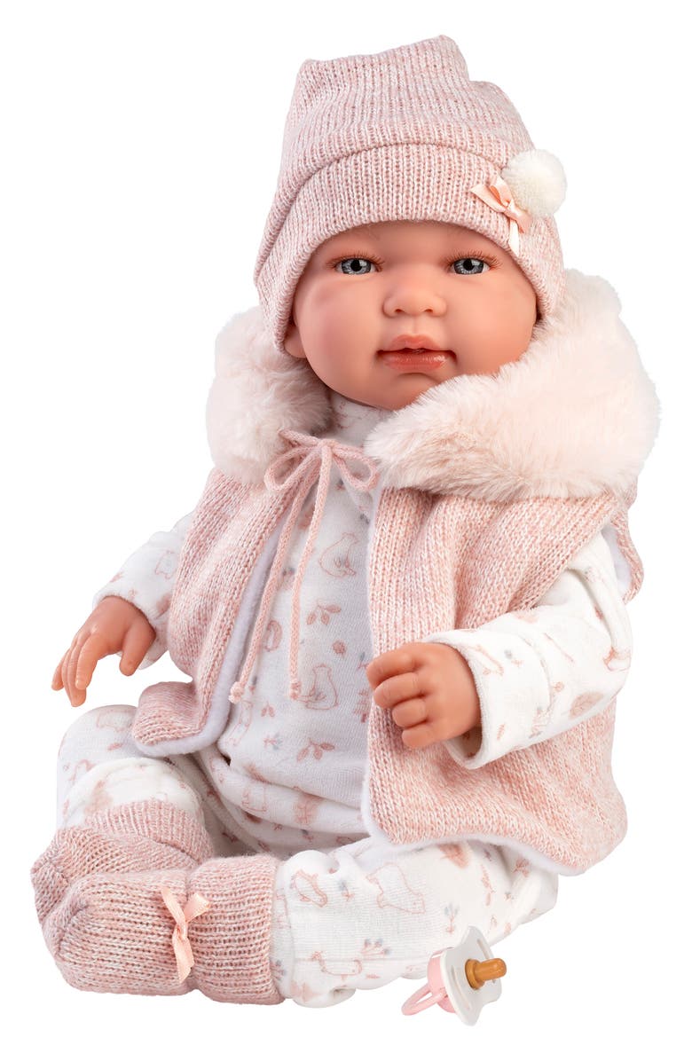 Llorens Cora 17.3-Inch Articulated Baby Doll, Alternate, color,