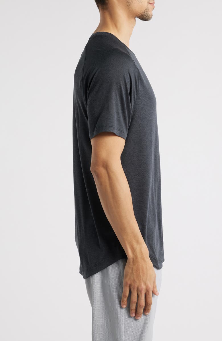 Rhone Atmosphere Performance T-Shirt, Alternate, color, True Black Heather