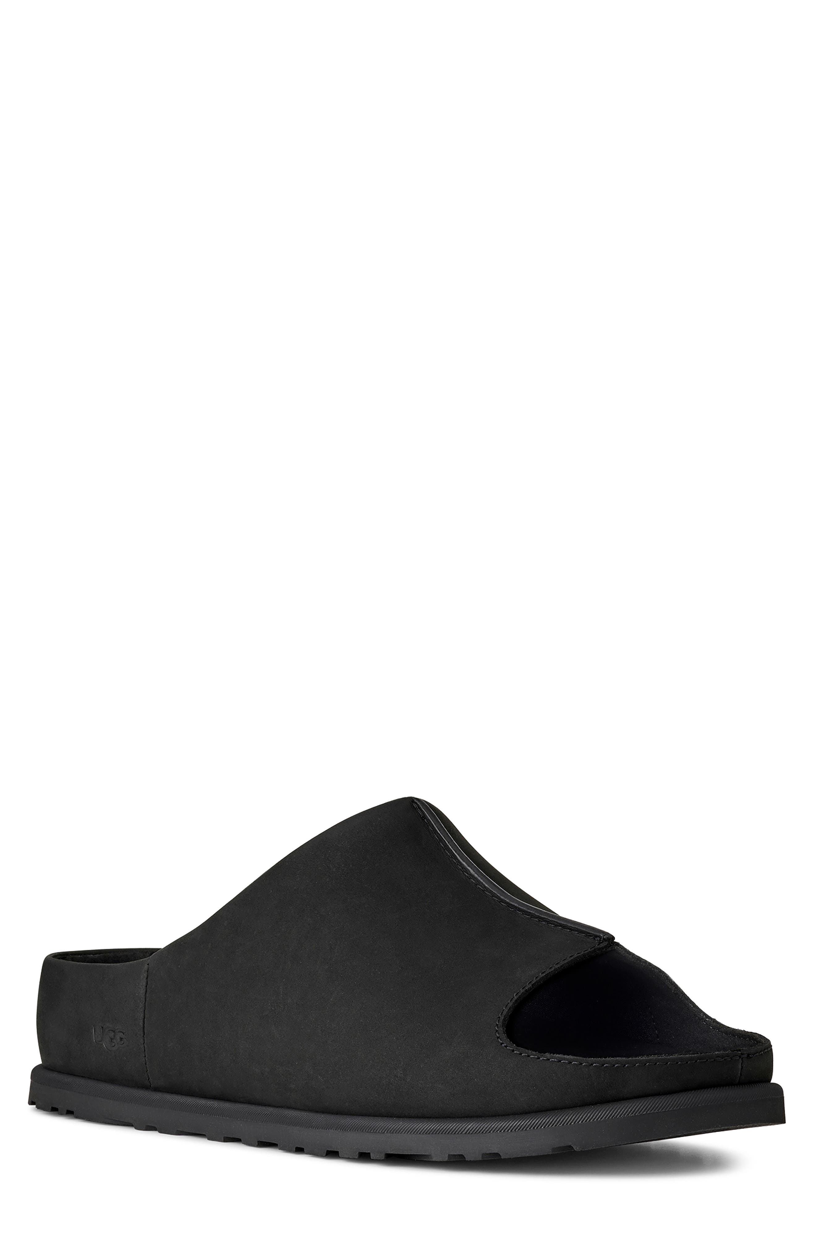 UGG<sup>®</sup> Otzo Slide Sandal, Main, color, Black