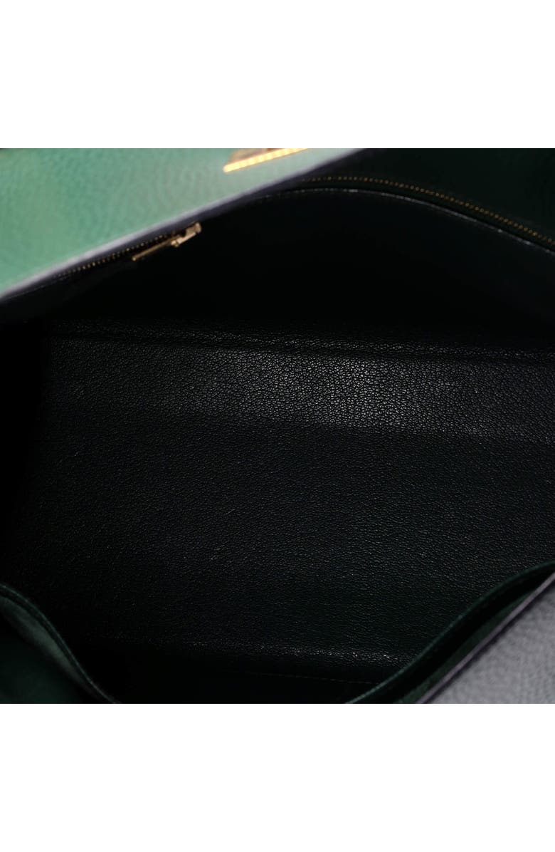 Pre-Owned Hermes Kelly Handbag Green Ardennes with Gold Hardware 32, Alternate, color, Vert