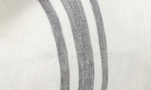 Pom Pom At Home Jackson Stripe Linen Duvet Cover In Multi