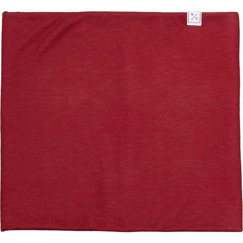 Northern Classics Fleece Lined Neck Warmer In Red