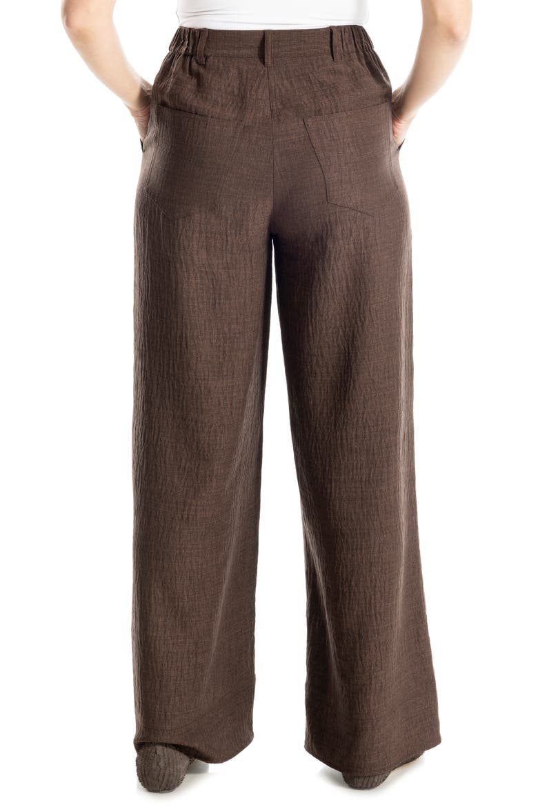Easy Wide Leg Pants, Alternate, color, H.BROWN