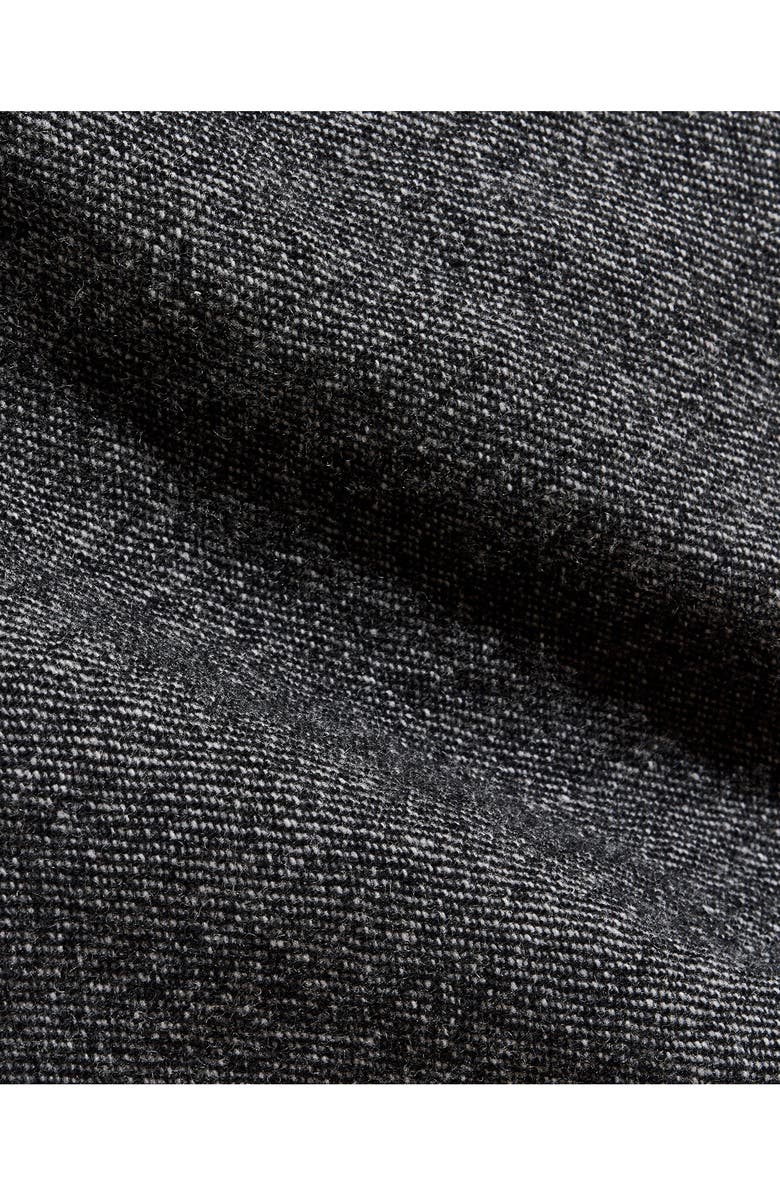 Billy Reid Ronan Wool Twill Topcoat, Alternate, color, Charcoal