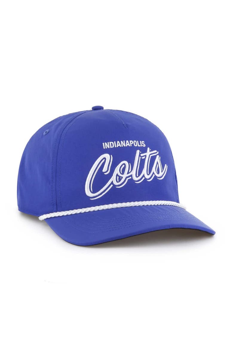 '47 Men's '47 Royal Indianapolis Colts Brrr Fairway Hitch Adjustable Hat, Alternate, color, 