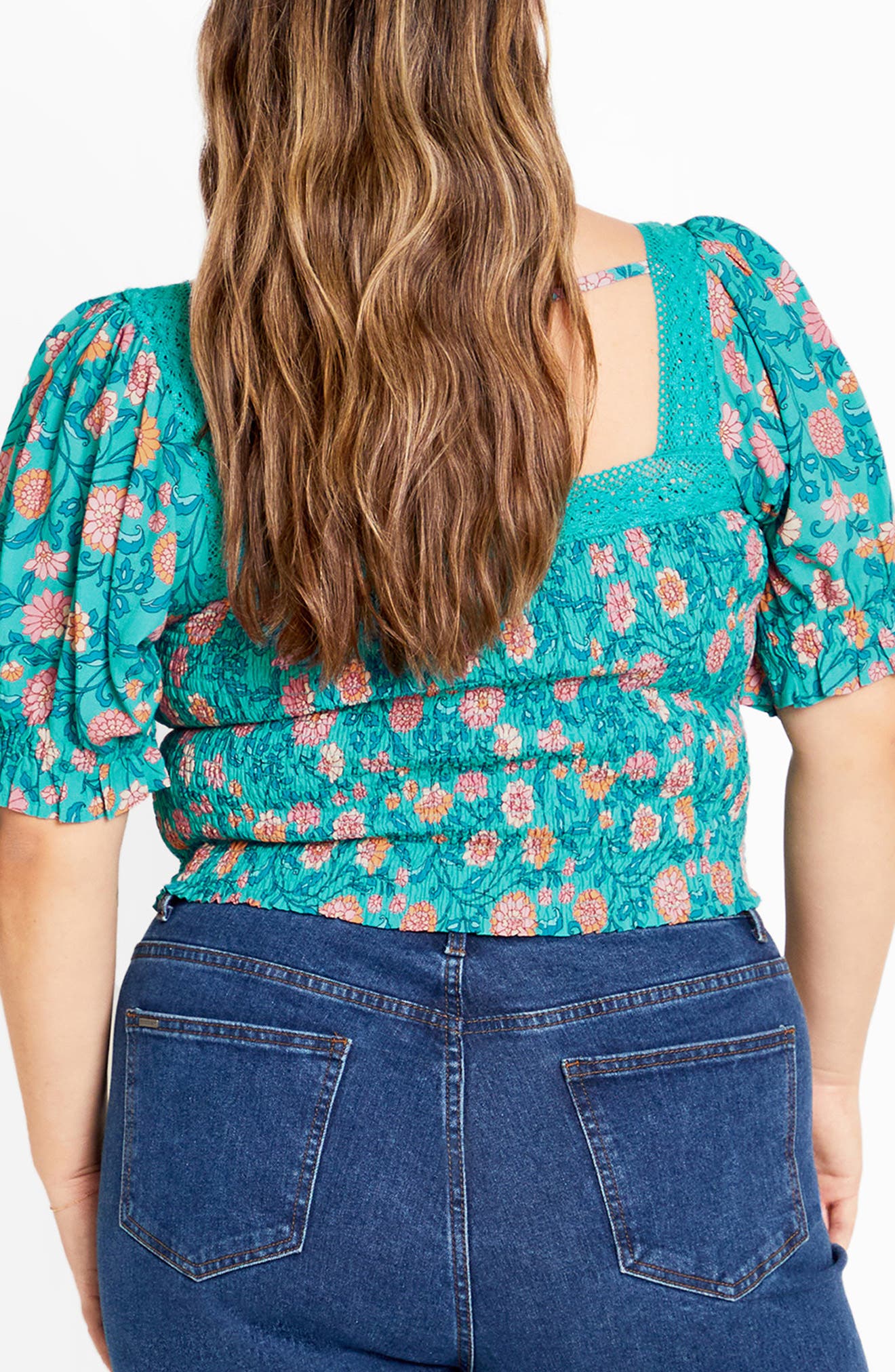 Aurora Puff Sleeve Top - image 2