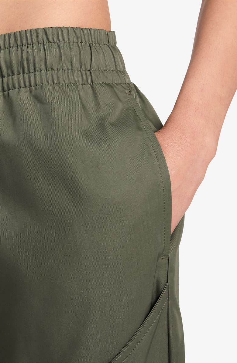 Jordan Brooklyn Water Repellent Pants, Alternate, color, Medium Olive/ Black