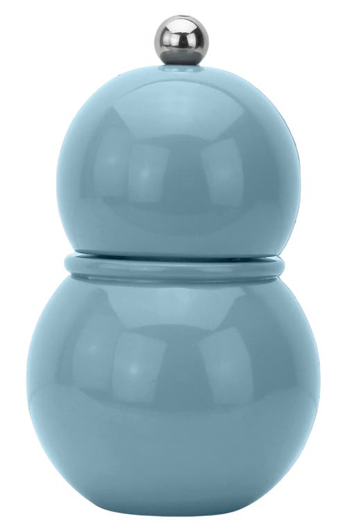 Addison Ross London Chambray Bobbin Wooden Salt And Pepper Grinder 12cm In Chambray