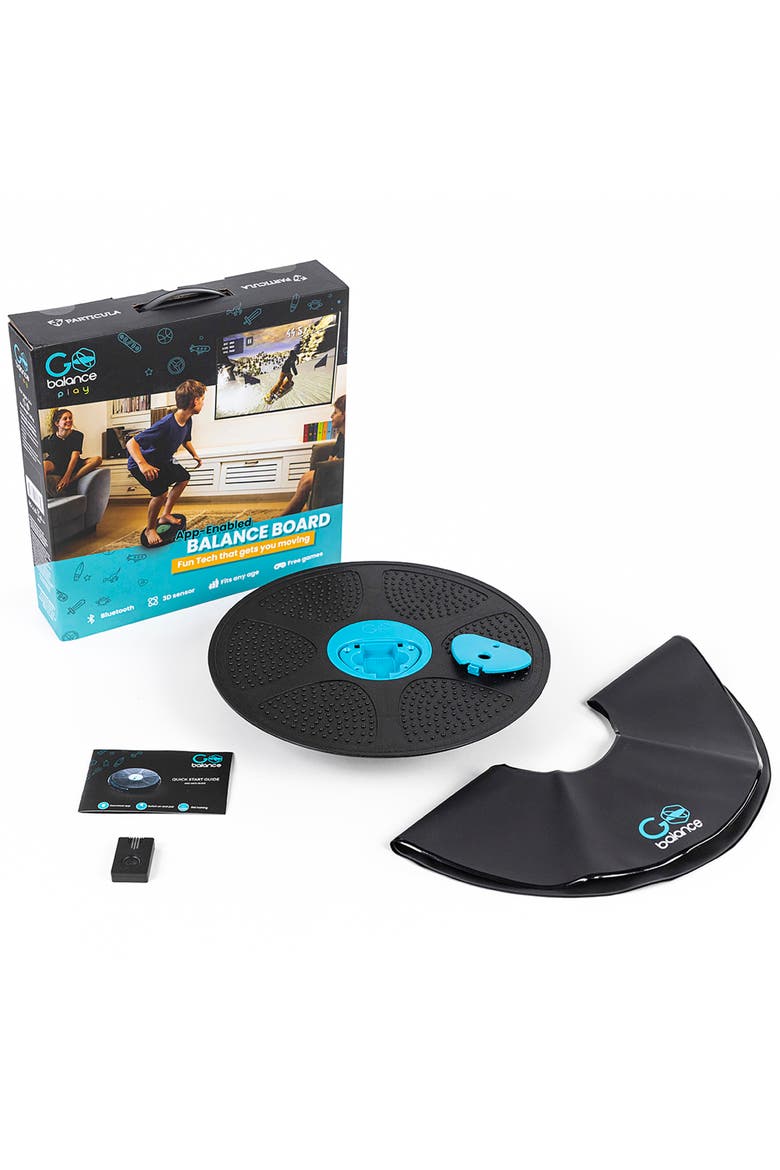 GoBalance Play App-Enabled Interactive Balance Board, Alternate, color, Multicolored
