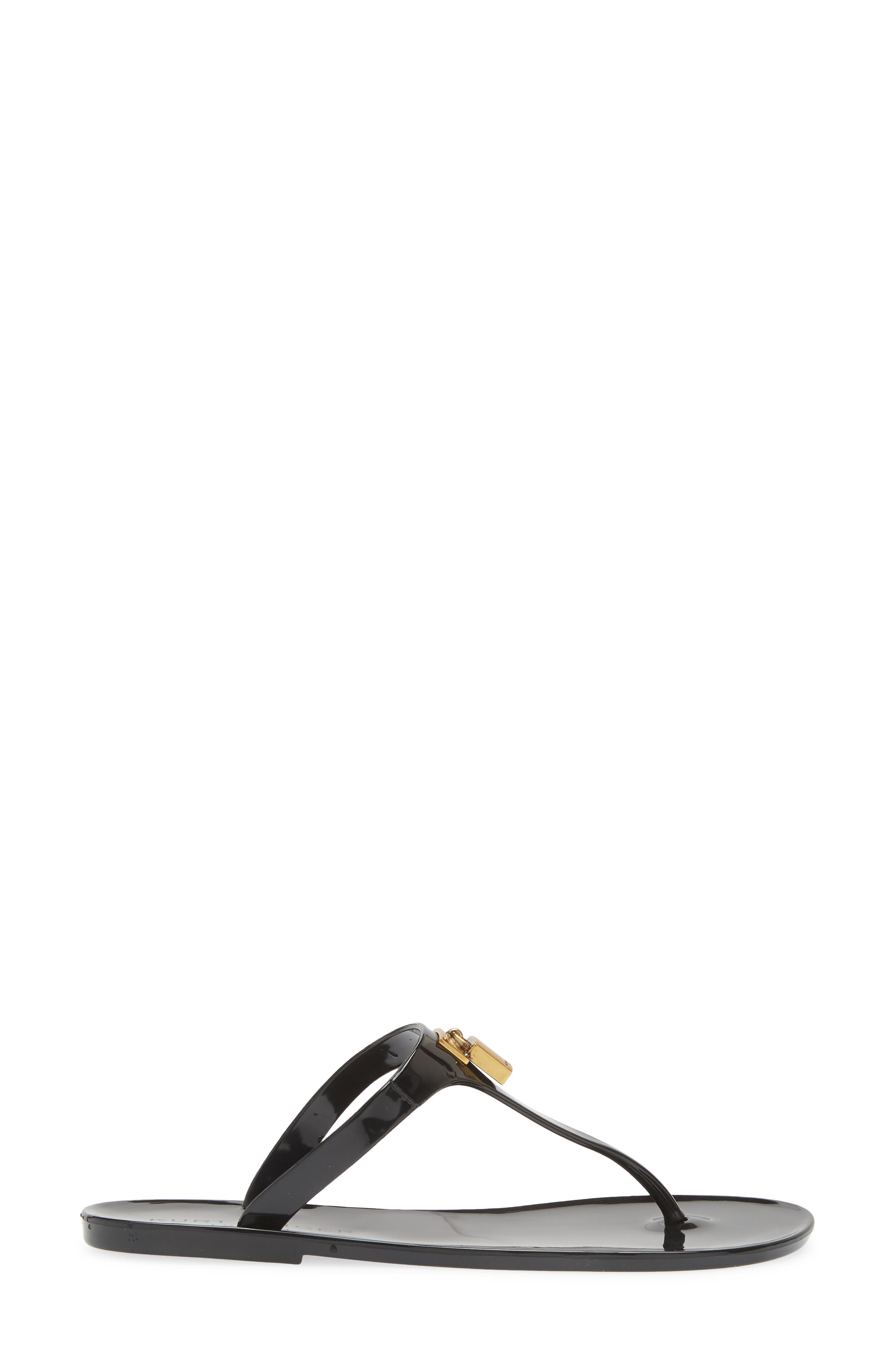 Kurt Geiger London Brixton Jelly Sandal, Alternate, color, Black