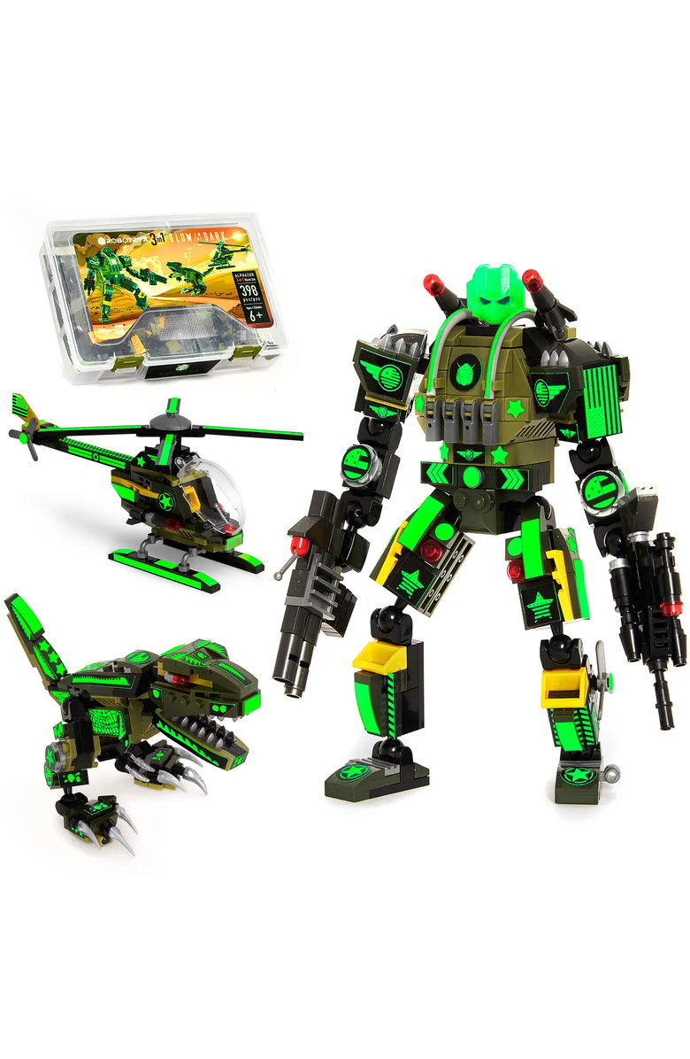 JitteryGit Robotryx Alphazor Army, Main, color, Green