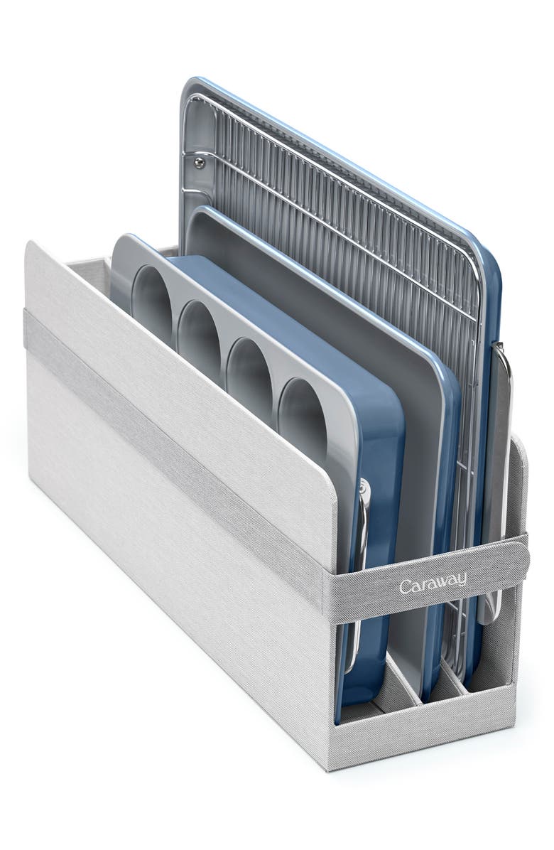 CARAWAY Nontoxic Ceramic 5-Piece Bakeware Set, Alternate, color, Slate