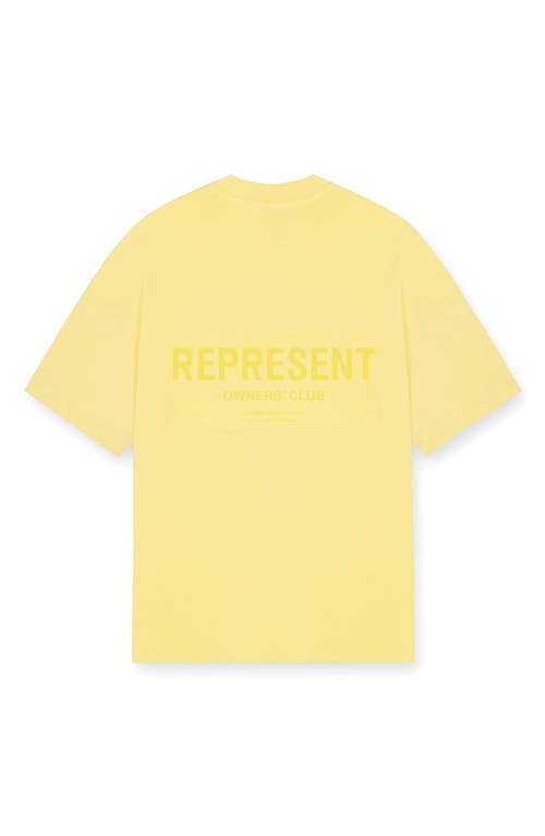 Represent T-shirt Men Color Yellow In Yellow