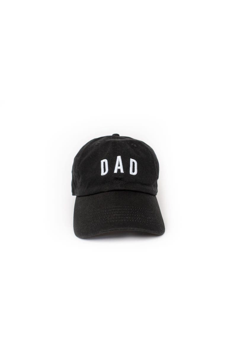 Rey To Z Dad Baseball Hat, Main, color, Black