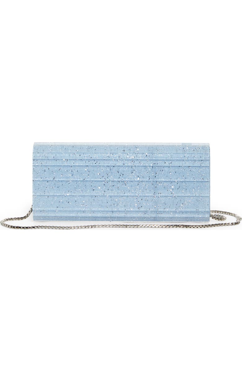 Jimmy Choo Sweetie Glitter Acrylic Clutch, Alternate, color,