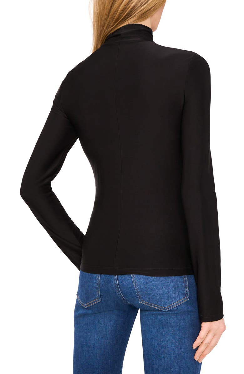 Ted Baker Turtleneck Top, Alternate, color, Rich Black