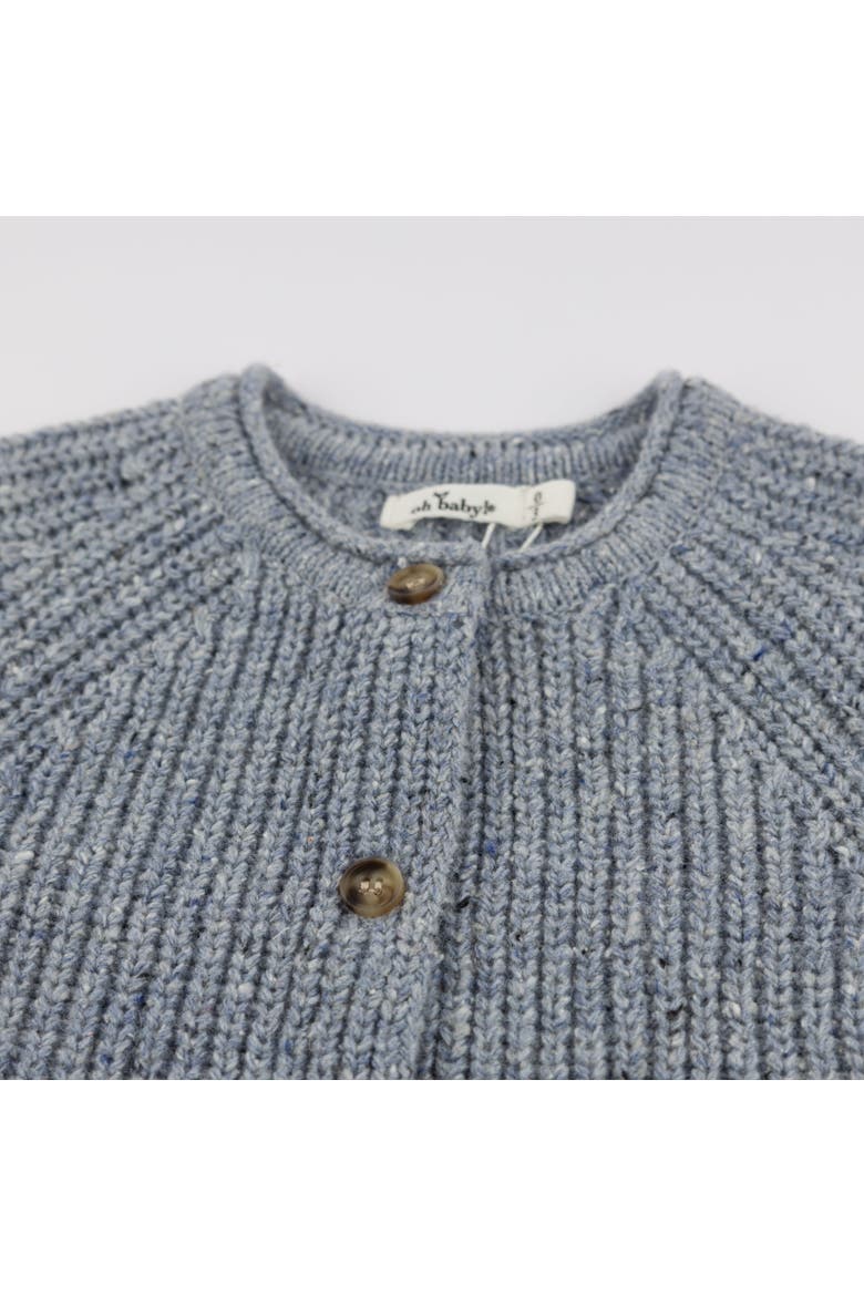 Grandpa Cardigan- Infant, Alternate, color, Ocean