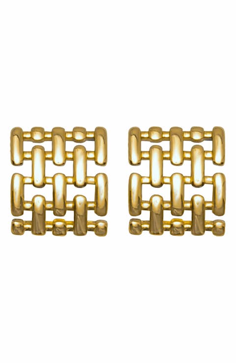 Vesper Grid Earrings