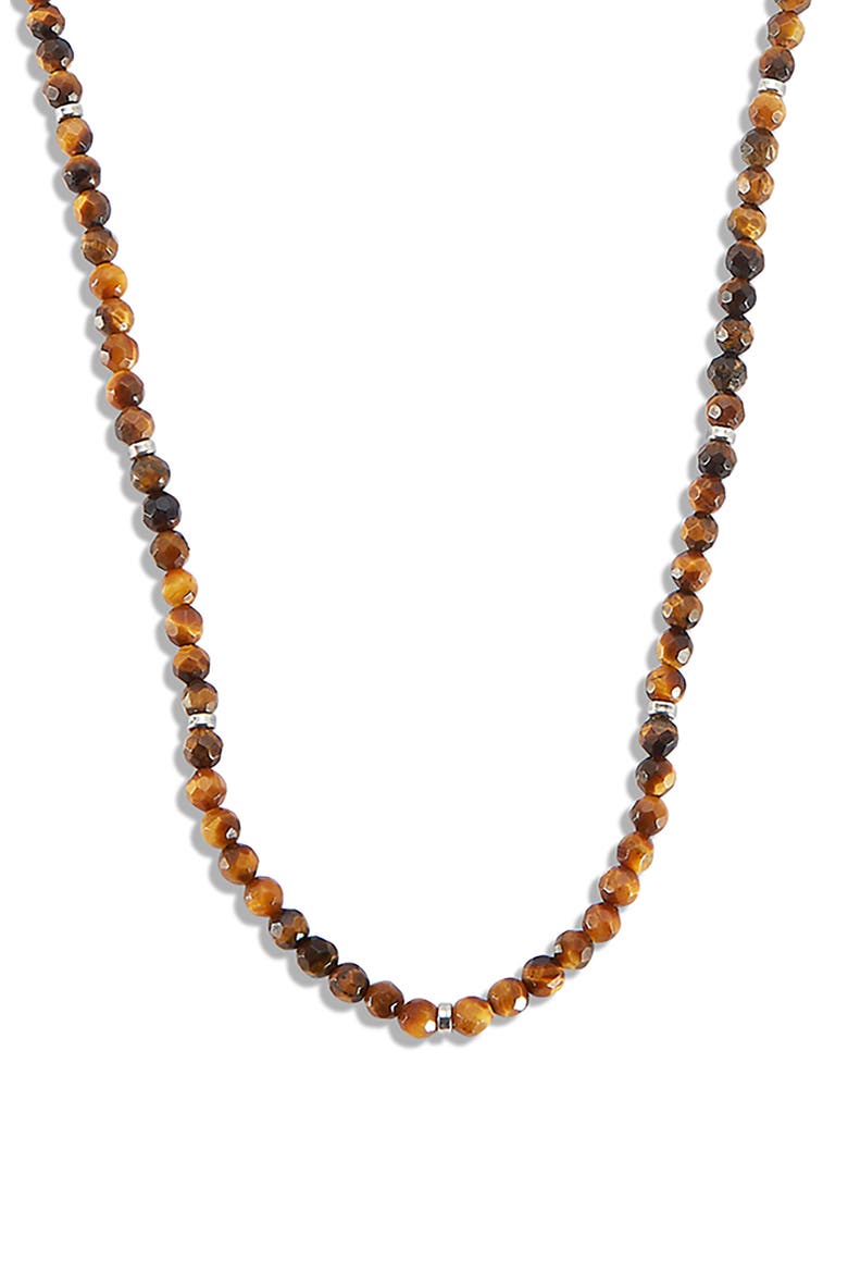 Tiger's Eye Necklace, Alternate, color, TIGER EYE