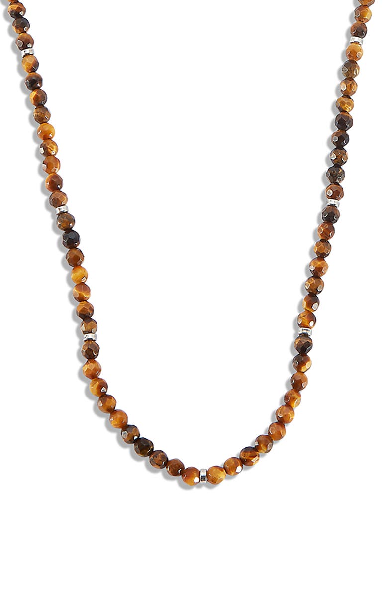 Jonas Studio Tiger's Eye Necklace, Alternate, color, Tiger Eye